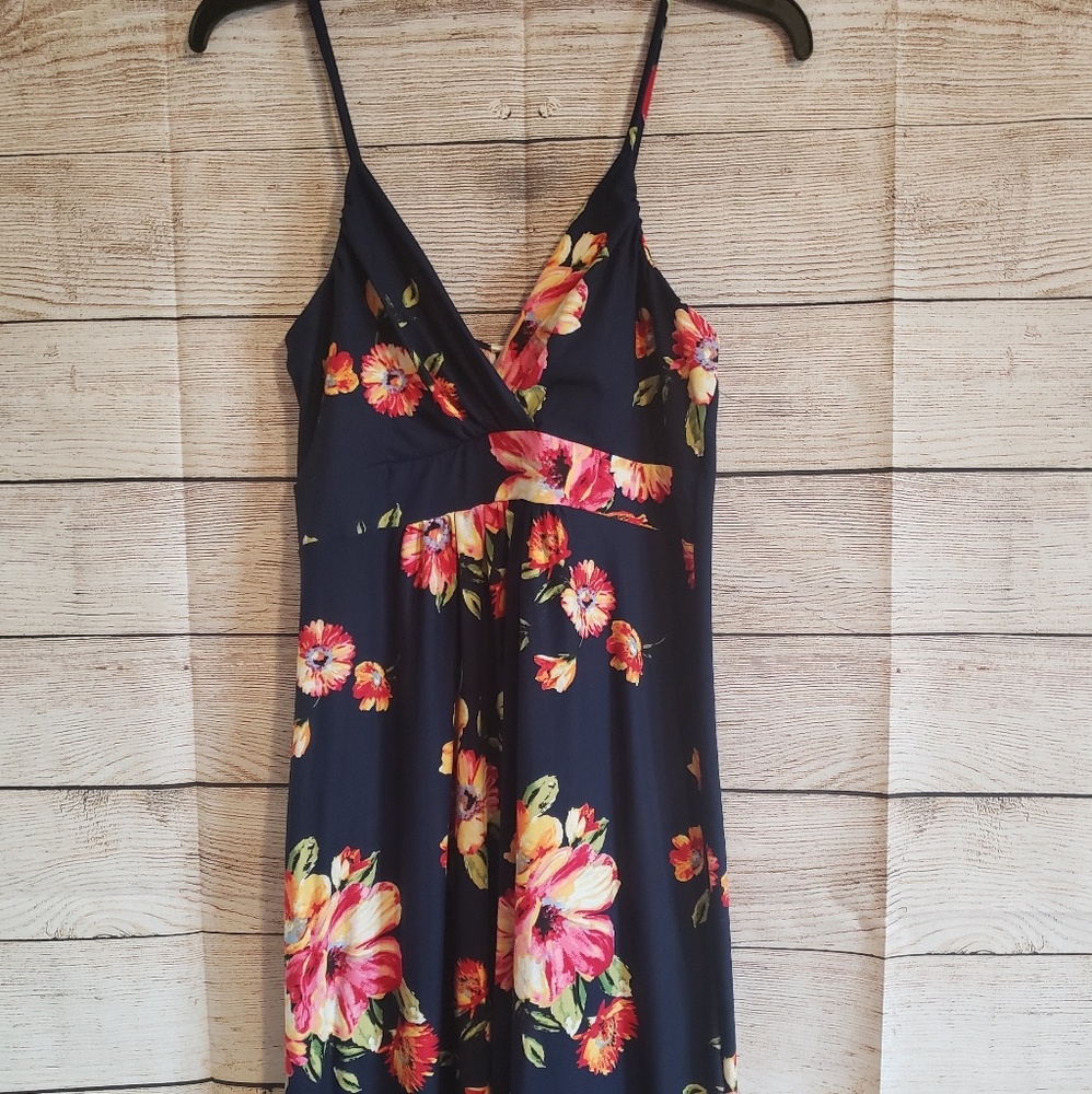 2/$20 Mother Bee Maternity Floral Maxi Dress